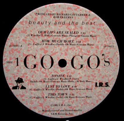 Go-Go's : Beauty And The Beat (LP, Album, Pit)