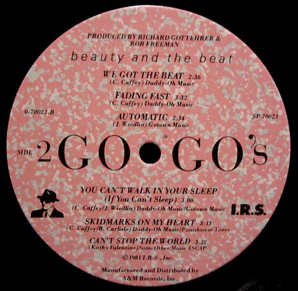 Go-Go's : Beauty And The Beat (LP, Album, Pit)