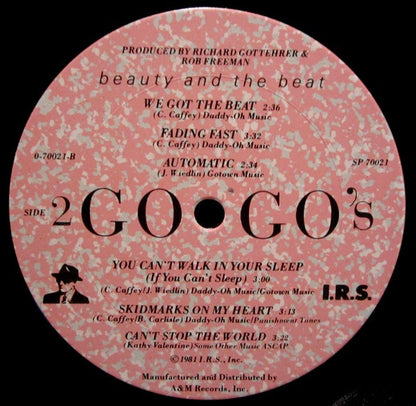 Go-Go's : Beauty And The Beat (LP, Album, Pit)