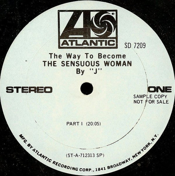Connie Z : The Way To Become The Sensuous Woman By "J" (LP, Promo)