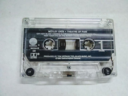 Mötley Crüe : Theatre Of Pain (Cass, Album, M/Print, Dol)