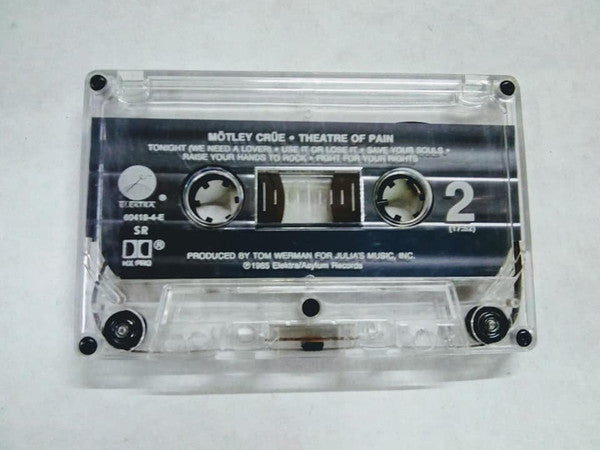 Mötley Crüe : Theatre Of Pain (Cass, Album, M/Print, Dol)