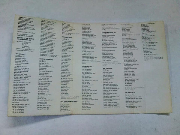 Mötley Crüe : Theatre Of Pain (Cass, Album, M/Print, Dol)