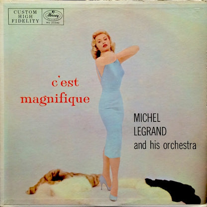 Michel Legrand And His Orchestra* : C'est Magnifique (LP, Album, Mono)
