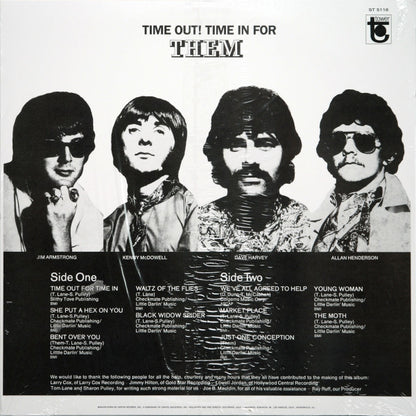 Them (3) : Time Out! Time In For Them (LP, Album, RE)