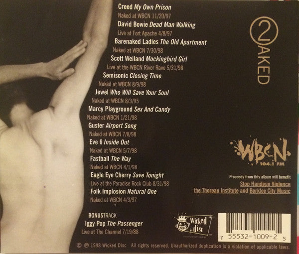 Various : WBCN Naked Too (A Companion Collection Of Unreleased Performances)  (CD, Comp)