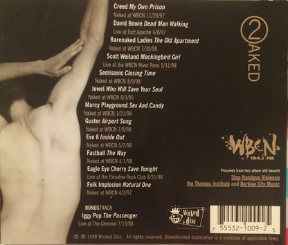 Various : WBCN Naked Too (A Companion Collection Of Unreleased Performances)  (CD, Comp)
