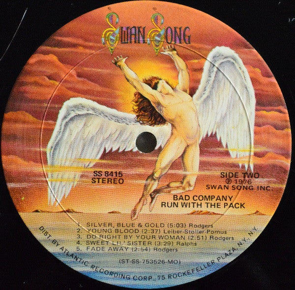 Bad Company (3) : Run With The Pack (LP, Album, Mon)