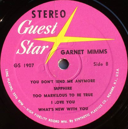 Garnet Mimms : Sensational New Star (LP, Comp)