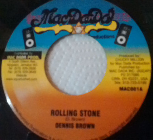 Dennis Brown / Computer Paul : Rolling Stone / Highway Patrol Version (7")