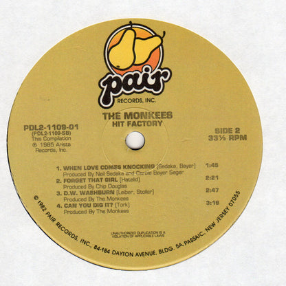 The Monkees : Hit Factory (2xLP, Comp)