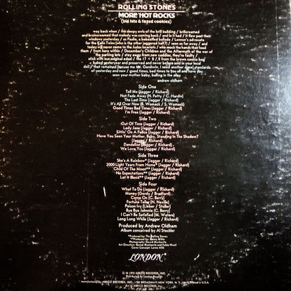 Rolling Stones* : More Hot Rocks (Big Hits & Fazed Cookies) (2xLP, Comp, Glo)