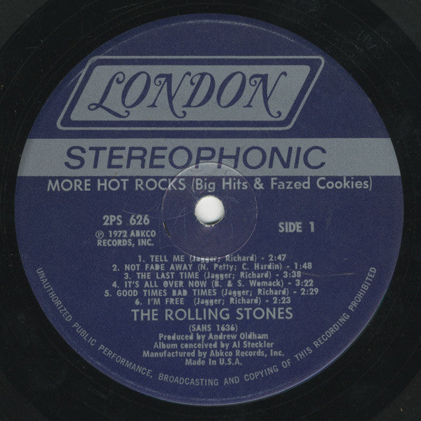 Rolling Stones* : More Hot Rocks (Big Hits & Fazed Cookies) (2xLP, Comp, Glo)