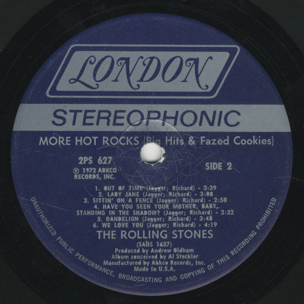 Rolling Stones* : More Hot Rocks (Big Hits & Fazed Cookies) (2xLP, Comp, Glo)
