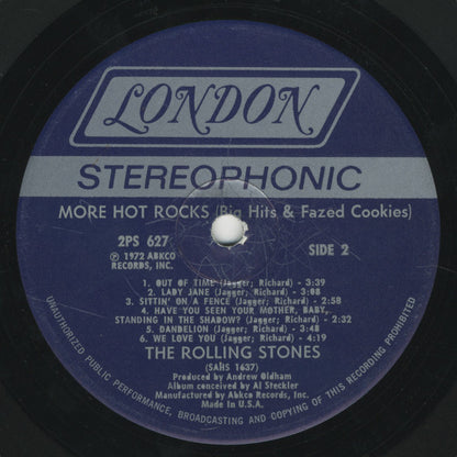 Rolling Stones* : More Hot Rocks (Big Hits & Fazed Cookies) (2xLP, Comp, Glo)