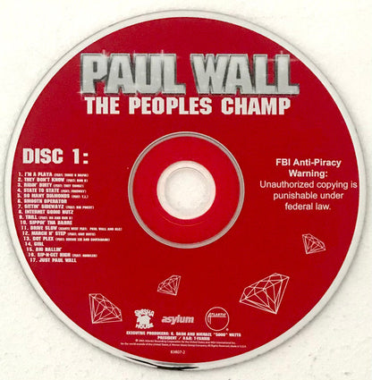 Paul Wall : The Peoples Champ (2xCD, Album, Ltd)