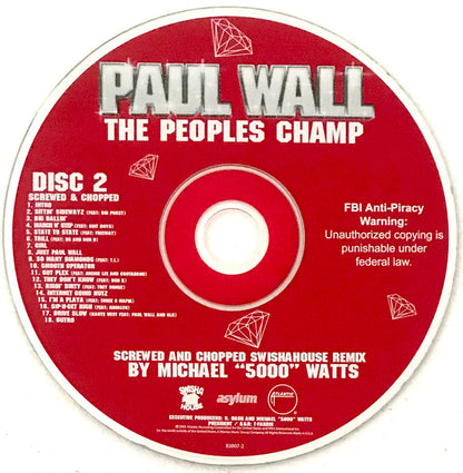 Paul Wall : The Peoples Champ (2xCD, Album, Ltd)