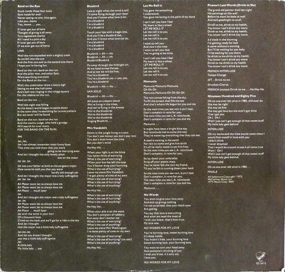 Paul McCartney & Wings* : Band On The Run (LP, Album, Win)