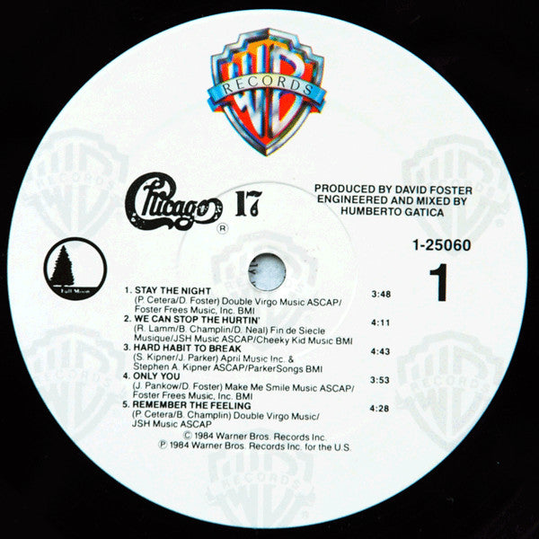 Chicago (2) : Chicago 17 (LP, Album, Ltd, Promo, All)