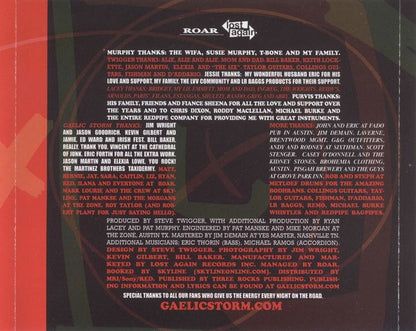 Gaelic Storm : Chicken  Boxer (CD)