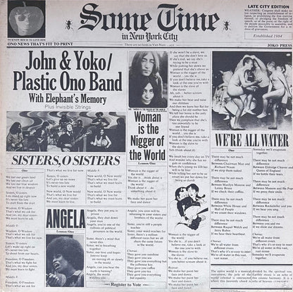 John & Yoko* / Plastic Ono Band* : Some Time In New York City (2xLP, Album, Win)