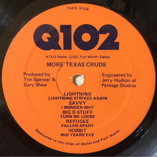 Various : Q102's More Texas Crude (LP)