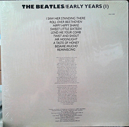 The Beatles : Early Years (1) (LP, Comp, Bla)