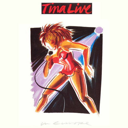 Tina Turner : Tina Live In Europe (2xLP, Gat)