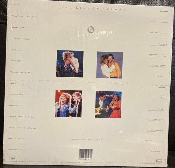 Tina Turner : Tina Live In Europe (2xLP, Gat)