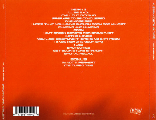 Austrian Death Machine : Triple Brutal (CD, Album)