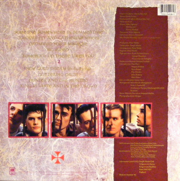 Simple Minds : New Gold Dream (81-82-83-84) (LP, Album, Ltd, Gol)