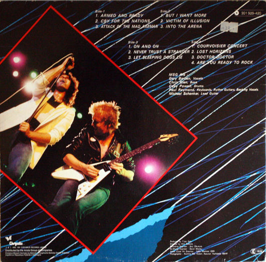 MSG* : One Night At Budokan (2xLP, Album, Gat)