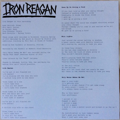 Exhumed / Iron Reagan : Exhumed / Iron Reagan (12", Ltd, RP, Red)