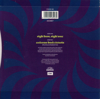 Jesus Jones : Right Here, Right Now (7", Single)
