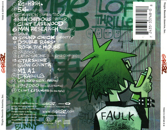 Gorillaz : Gorillaz (CD, Album, Enh, RE)