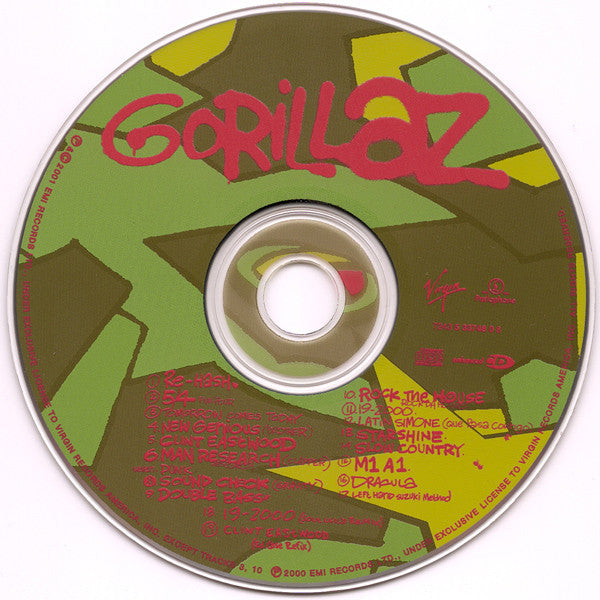 Gorillaz : Gorillaz (CD, Album, Enh, RE)