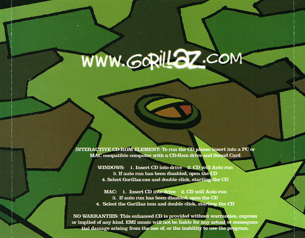 Gorillaz : Gorillaz (CD, Album, Enh, RE)