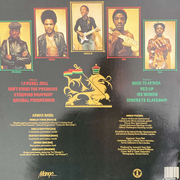 Aswad : Aswad (LP, Album, RE)
