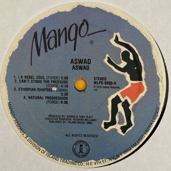 Aswad : Aswad (LP, Album, RE)