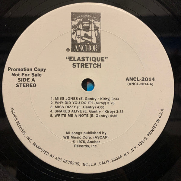 Stretch : Elastique (LP, Album, Promo)