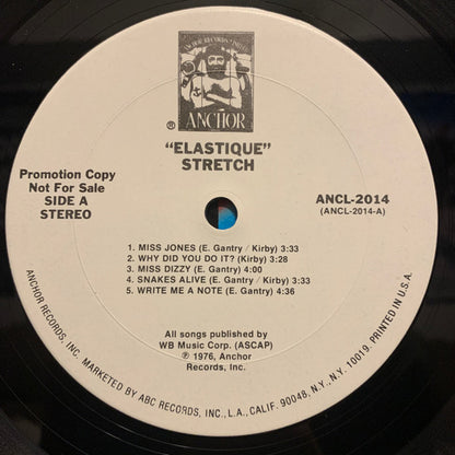 Stretch : Elastique (LP, Album, Promo)