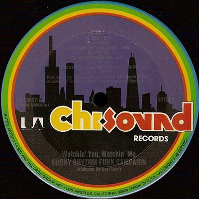 Ebony Rhythm Funk Campaign : Watchin' You, Watchin' Me (LP, Album)