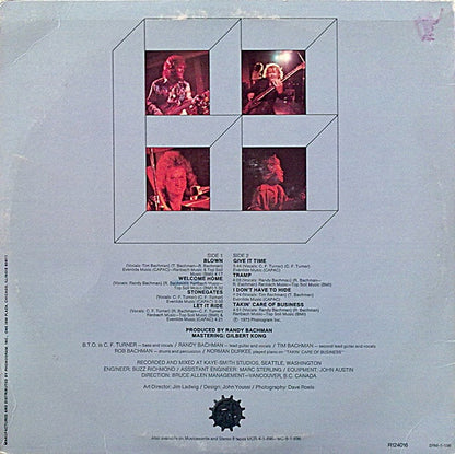 Bachman-Turner Overdrive : Bachman-Turner Overdrive II (LP, Album, Club, RCA)