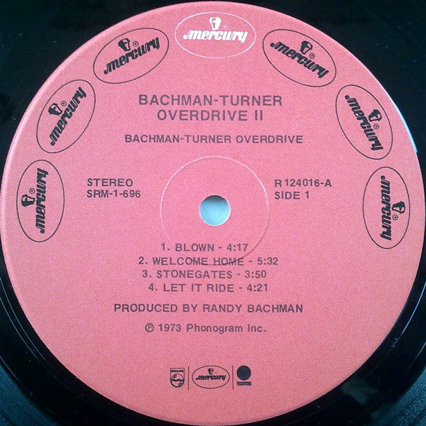 Bachman-Turner Overdrive : Bachman-Turner Overdrive II (LP, Album, Club, RCA)