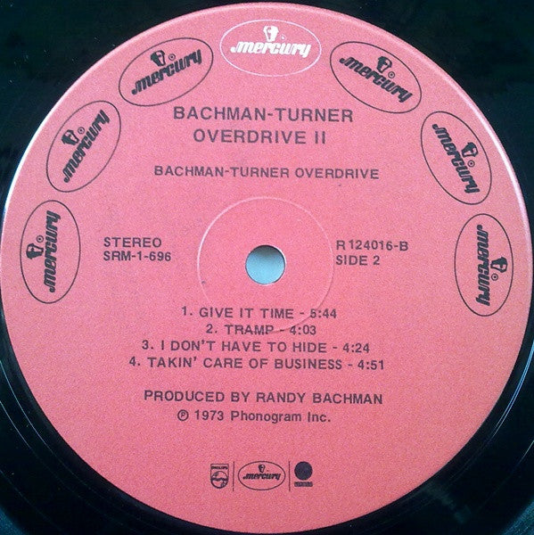 Bachman-Turner Overdrive : Bachman-Turner Overdrive II (LP, Album, Club, RCA)
