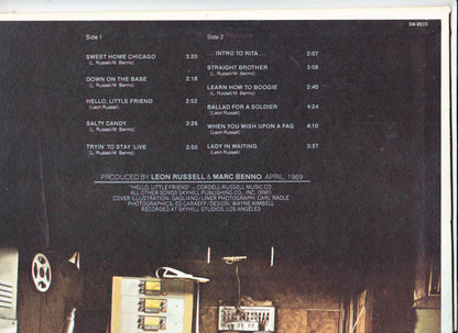 Leon Russell & Marc Benno : Asylum Choir II (LP, Album, Win)