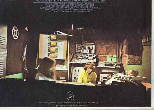 Leon Russell & Marc Benno : Asylum Choir II (LP, Album, Win)