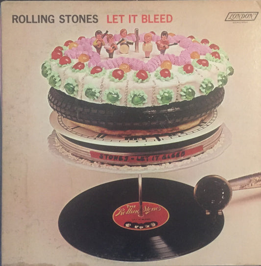 The Rolling Stones : Let It Bleed (LP, Album, BW )