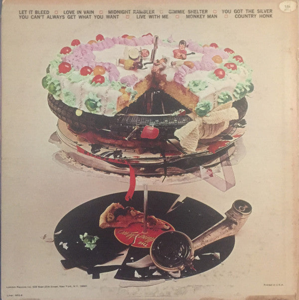 The Rolling Stones : Let It Bleed (LP, Album, BW )