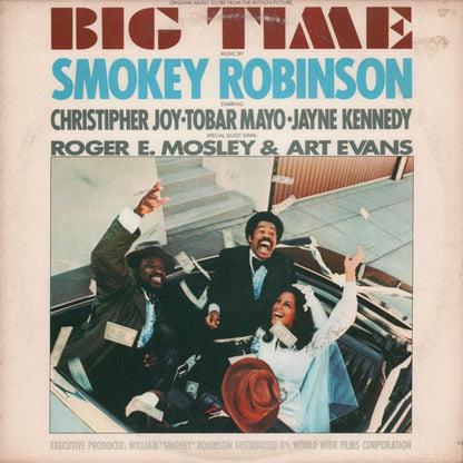 Smokey Robinson : Big Time - Original Music Score From The Motion Picture (LP, Album, Mon)